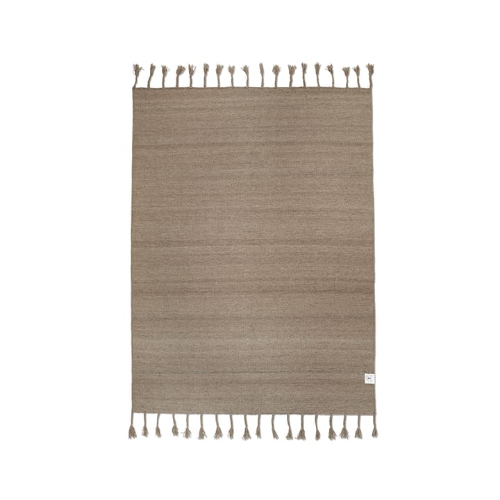 Plain tæppe - beige 200x300 cm - Classic Collection