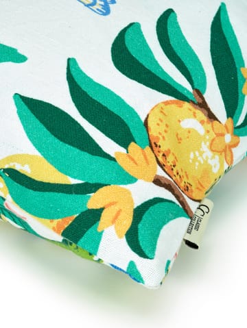 Pudebetræk Botanical Orange 50x50 cm - White - Classic Collection