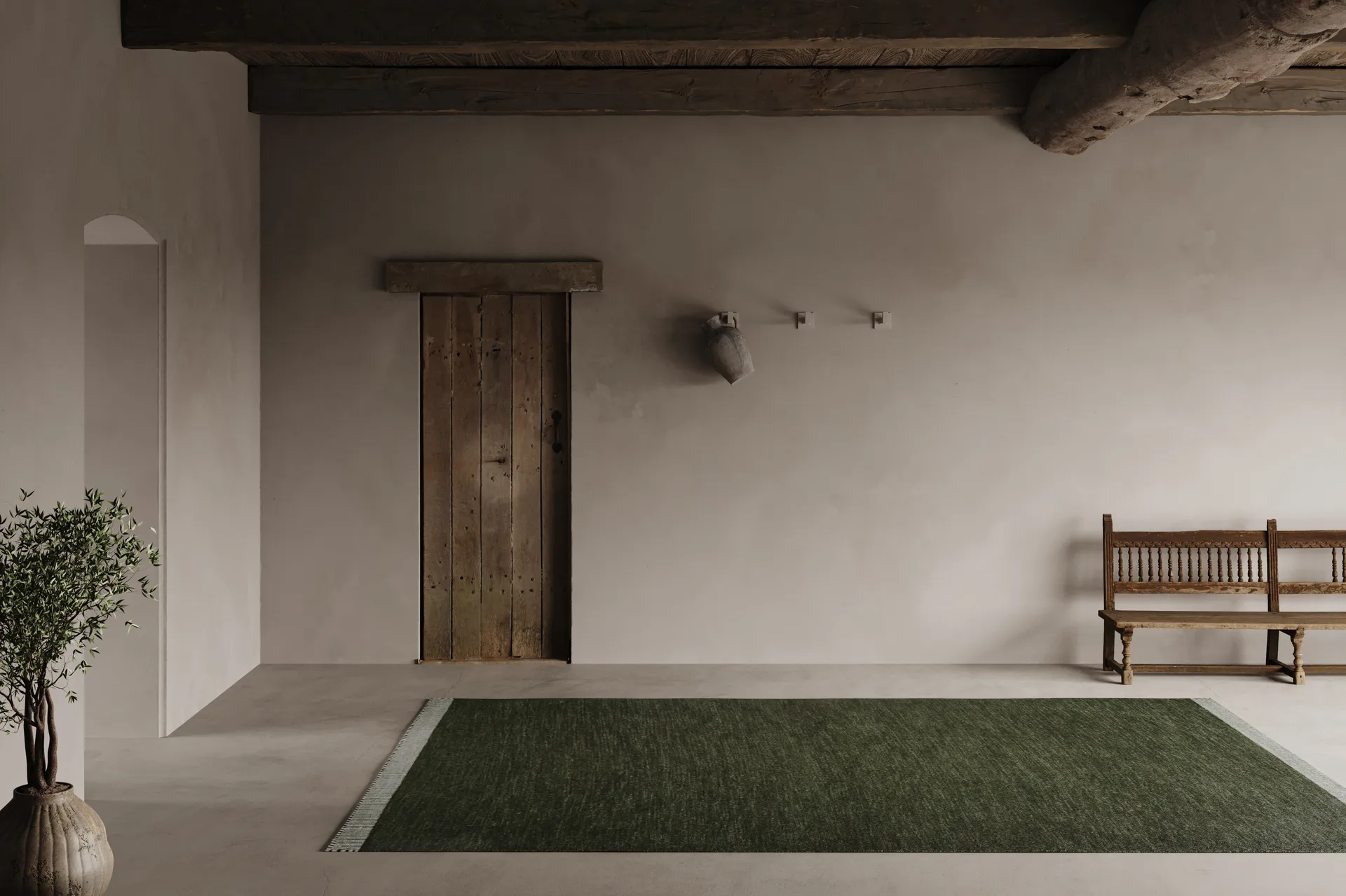 Pure måtte, Green, 250x350 cm Classic Collection