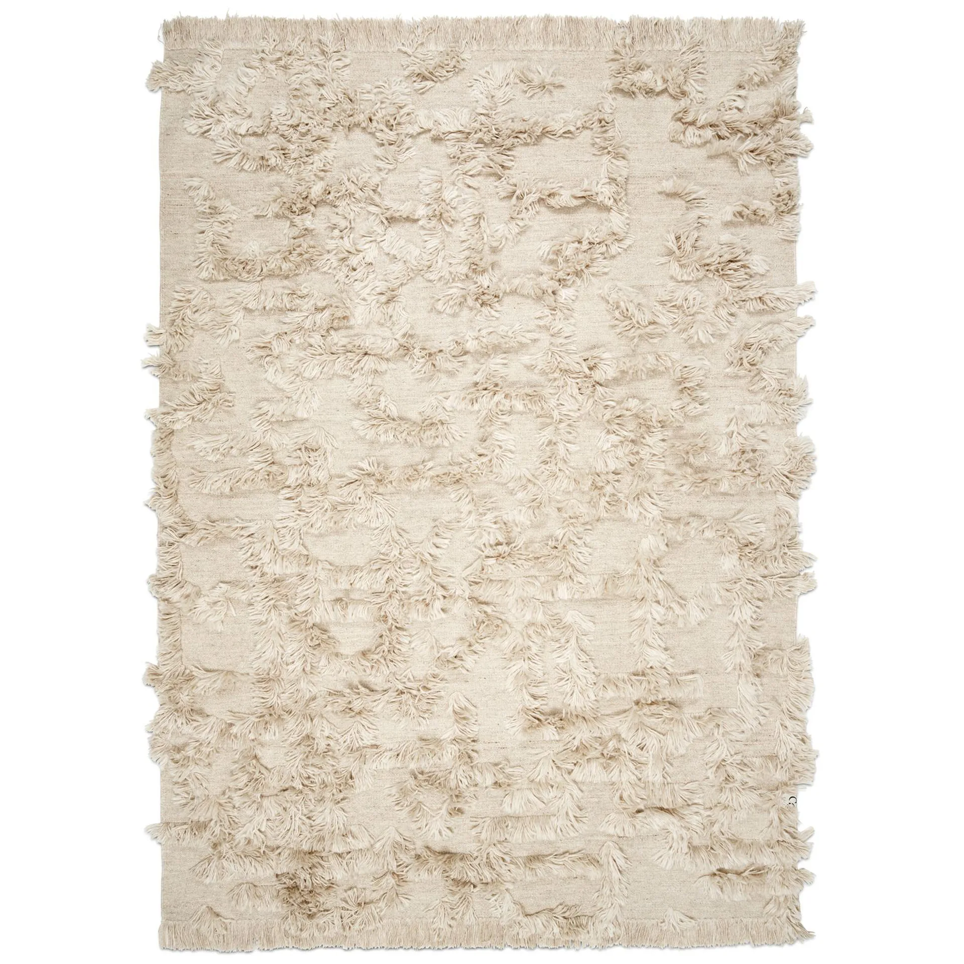 Rio uldtæppe 250x350 cm, Beige Classic Collection