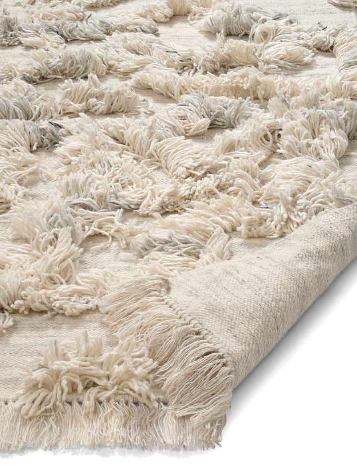 Rio uldtæppe 250x350 cm, Ivory melange Classic Collection