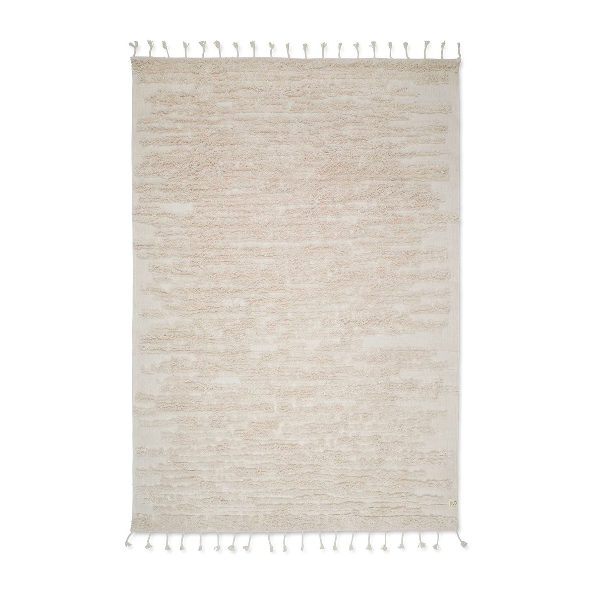 Classic Collection River tæppe 170×230 cm White