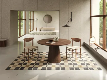 Rutvik tæppe - Blå, 250x350 cm - Classic Collection