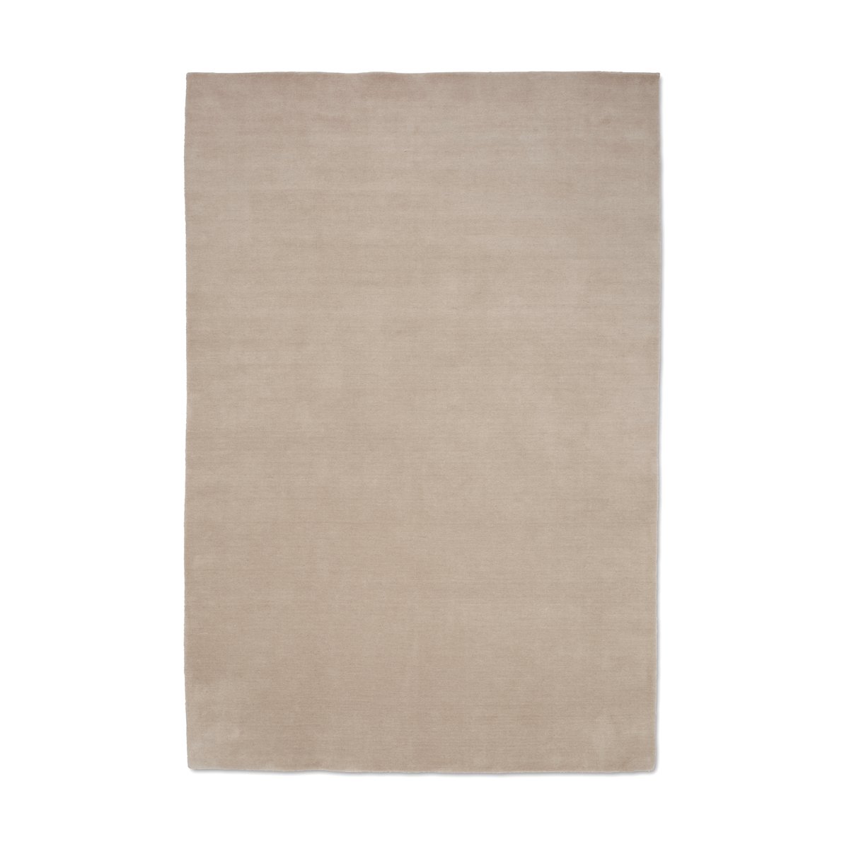 Classic Collection Solid tæppe Beige 170×230 cm