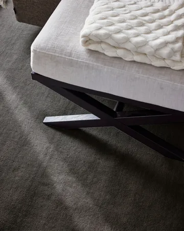 Solid tæppe - Charcoal, 250x350 cm - Classic Collection