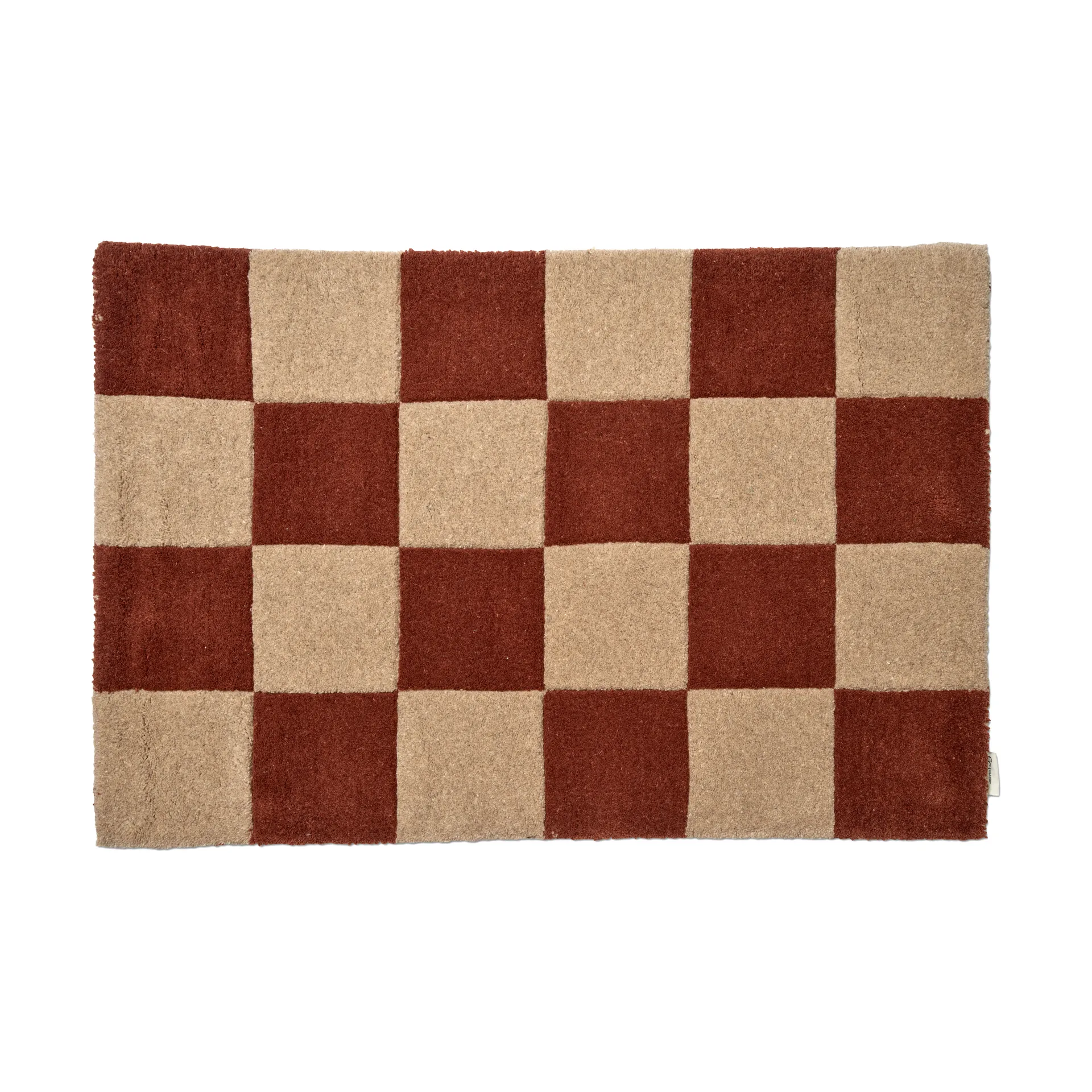 Square dørmåtte 60x90 cm, Brown-natur Classic Collection