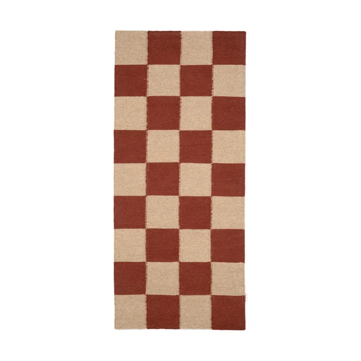Square løber - Brown-natur, 80x240 cm - Classic Collection