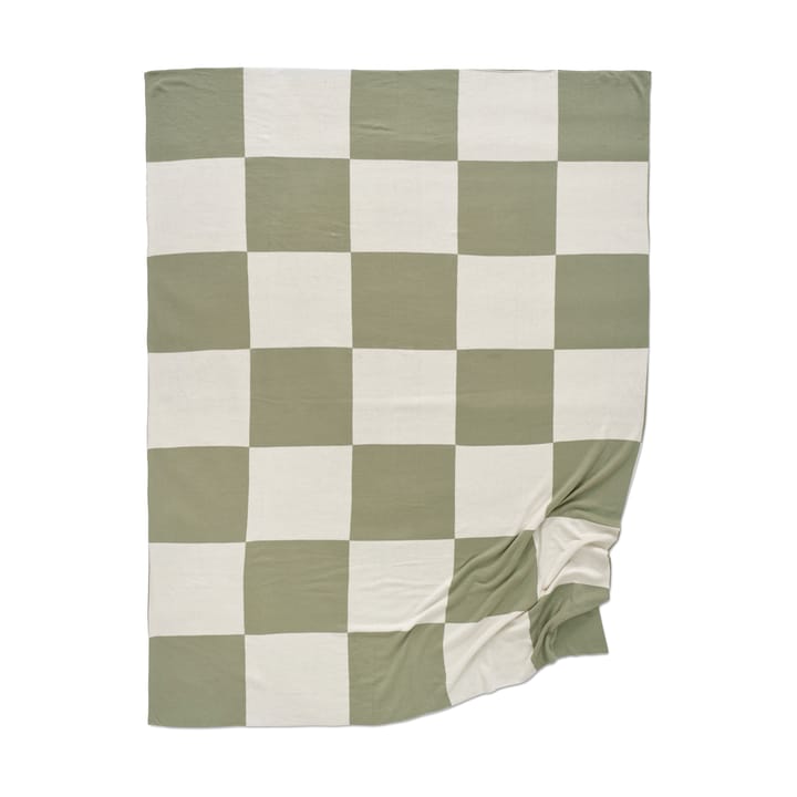 Square plaid 130x170 cm, Tea-hvid Classic Collection