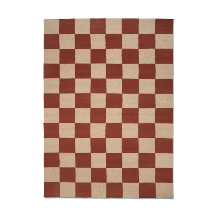 Square tæppe - Brown-natur, 170x230 cm - Classic Collection
