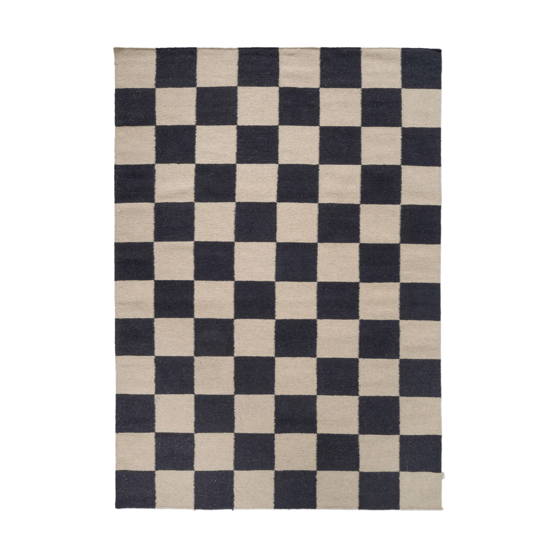 Squares tæppe, Sort-beige, 250x350 cm Classic Collection