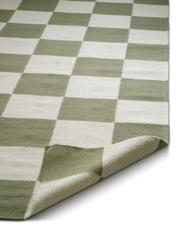 Squares tæppe - White-green, 300x400 cm - Classic Collection