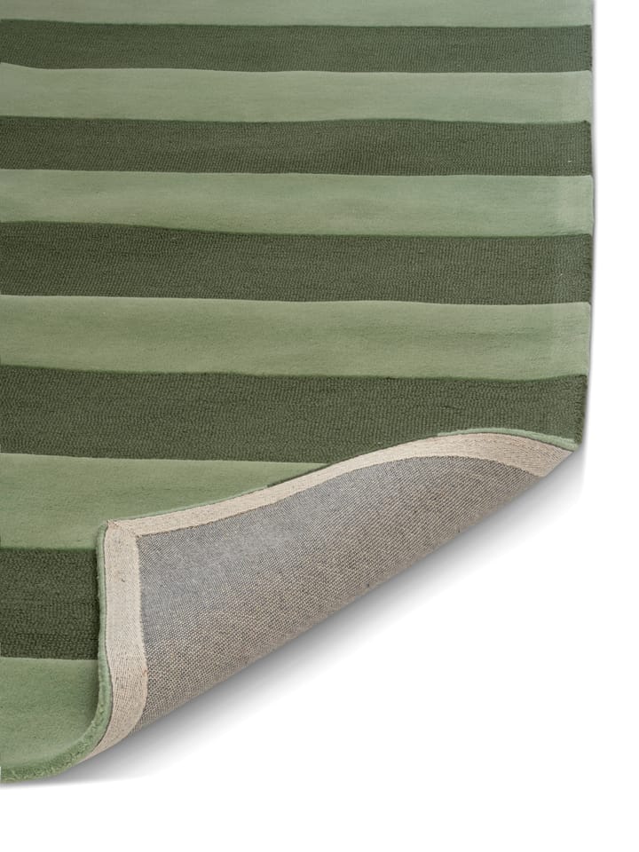 Stripe Boucle tæppe, Green, 170x230 cm Classic Collection
