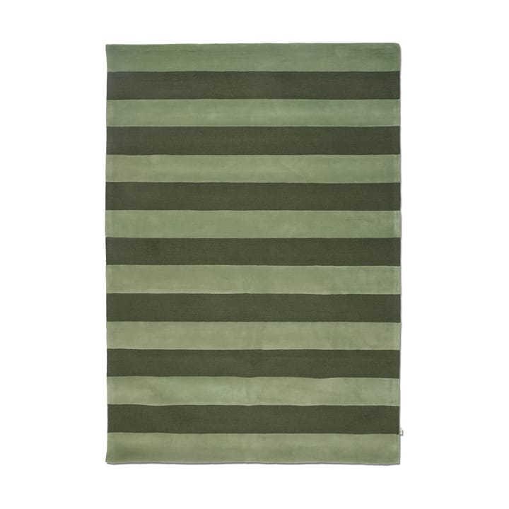 Stripe Boucle tæppe - Green, 200x300 cm - Classic Collection