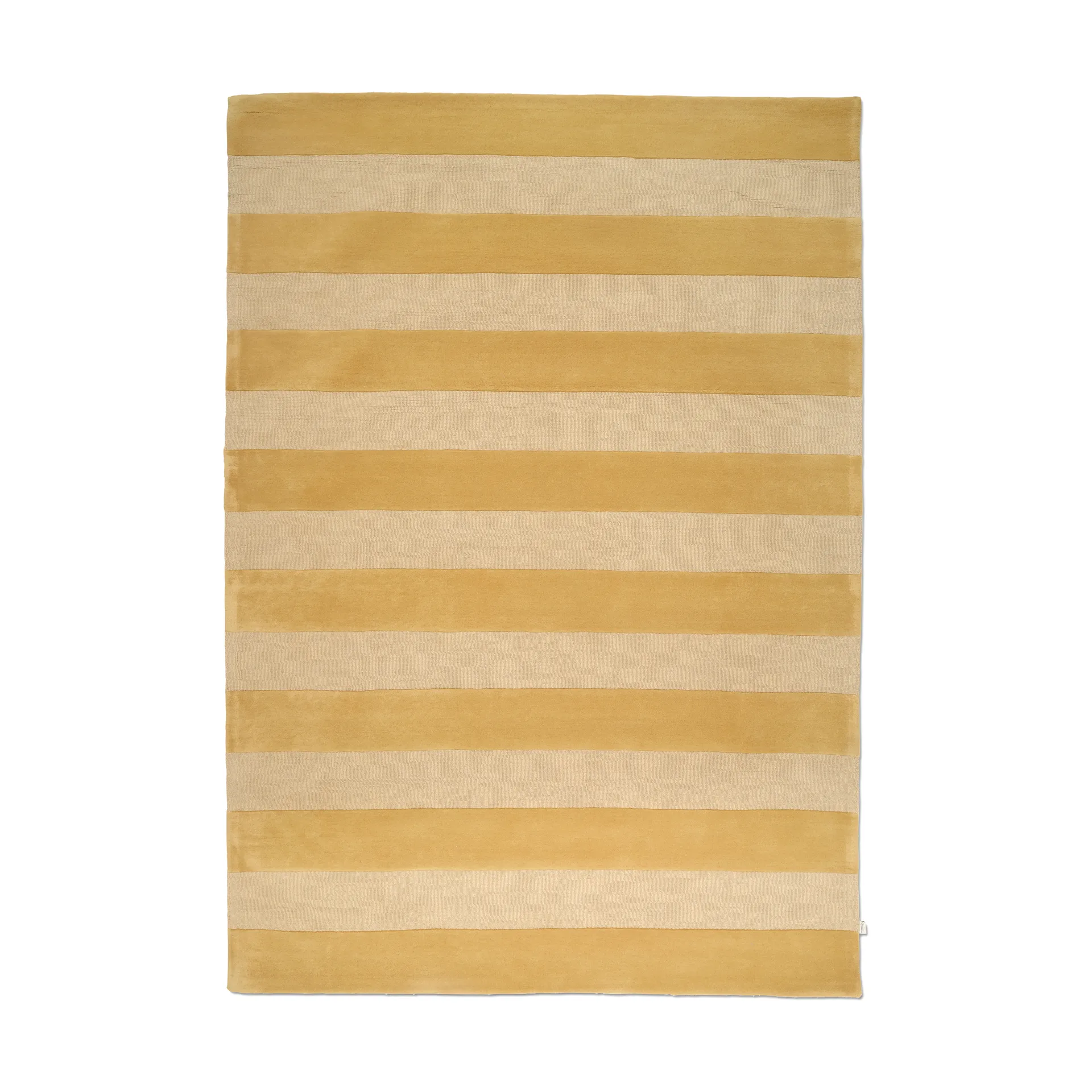 Stripe Boucle tæppe, Yellow, 250x350 cm Classic Collection