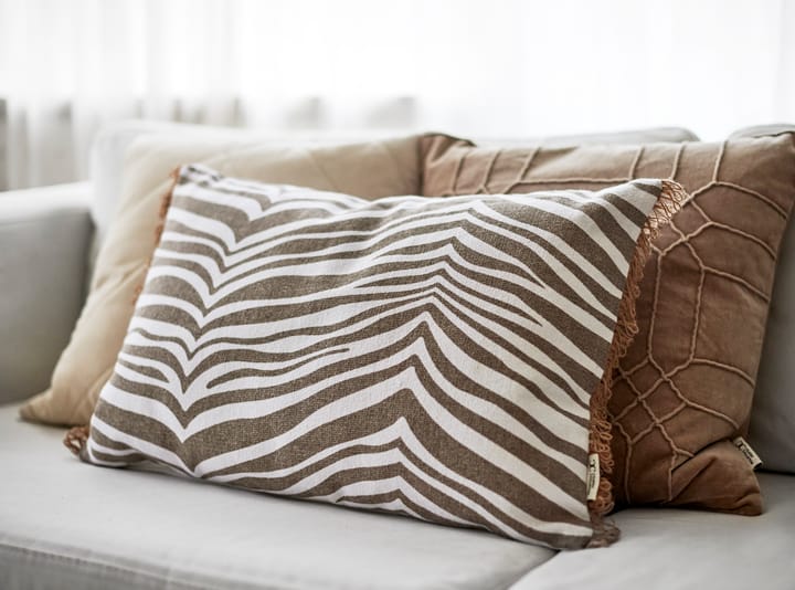 Zebra pude 40x60 cm, Simply taupe (beige) Classic Collection