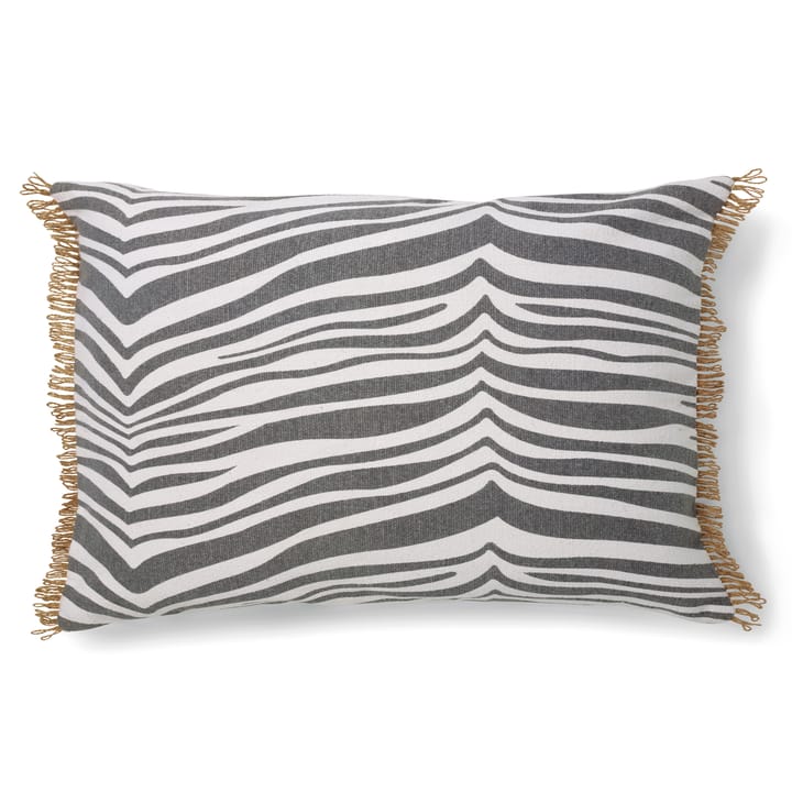 Zebra pude 40x60 cm - Titanium (grå) - Classic Collection