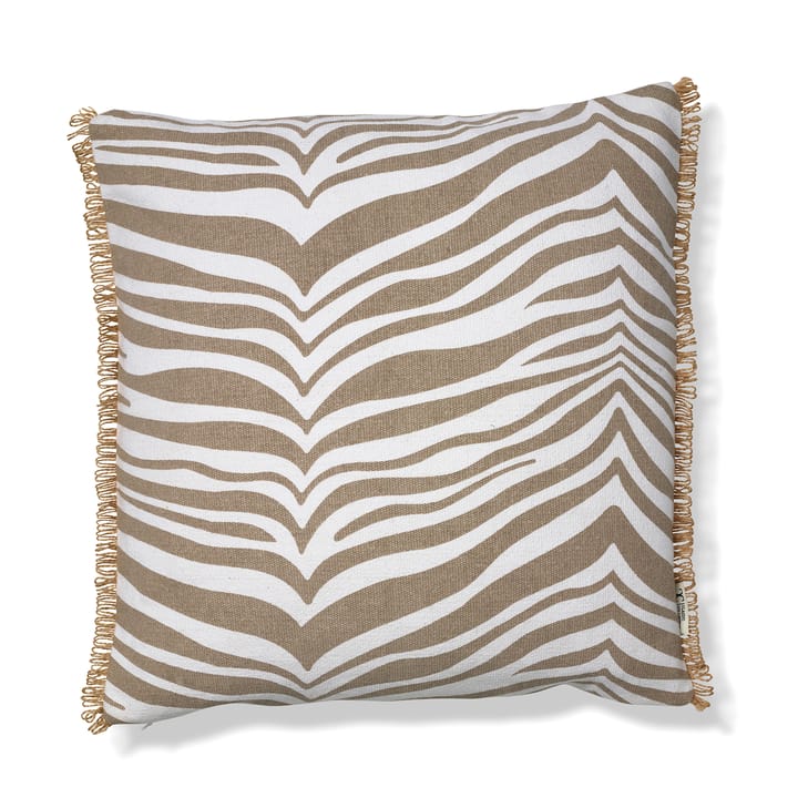 Zebra pude 50 x 50 cm - Simply taupe - Classic Collection