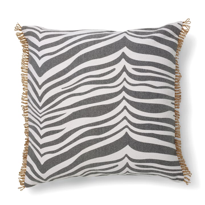 Zebra pude 50 x 50 cm - Titanium - Classic Collection