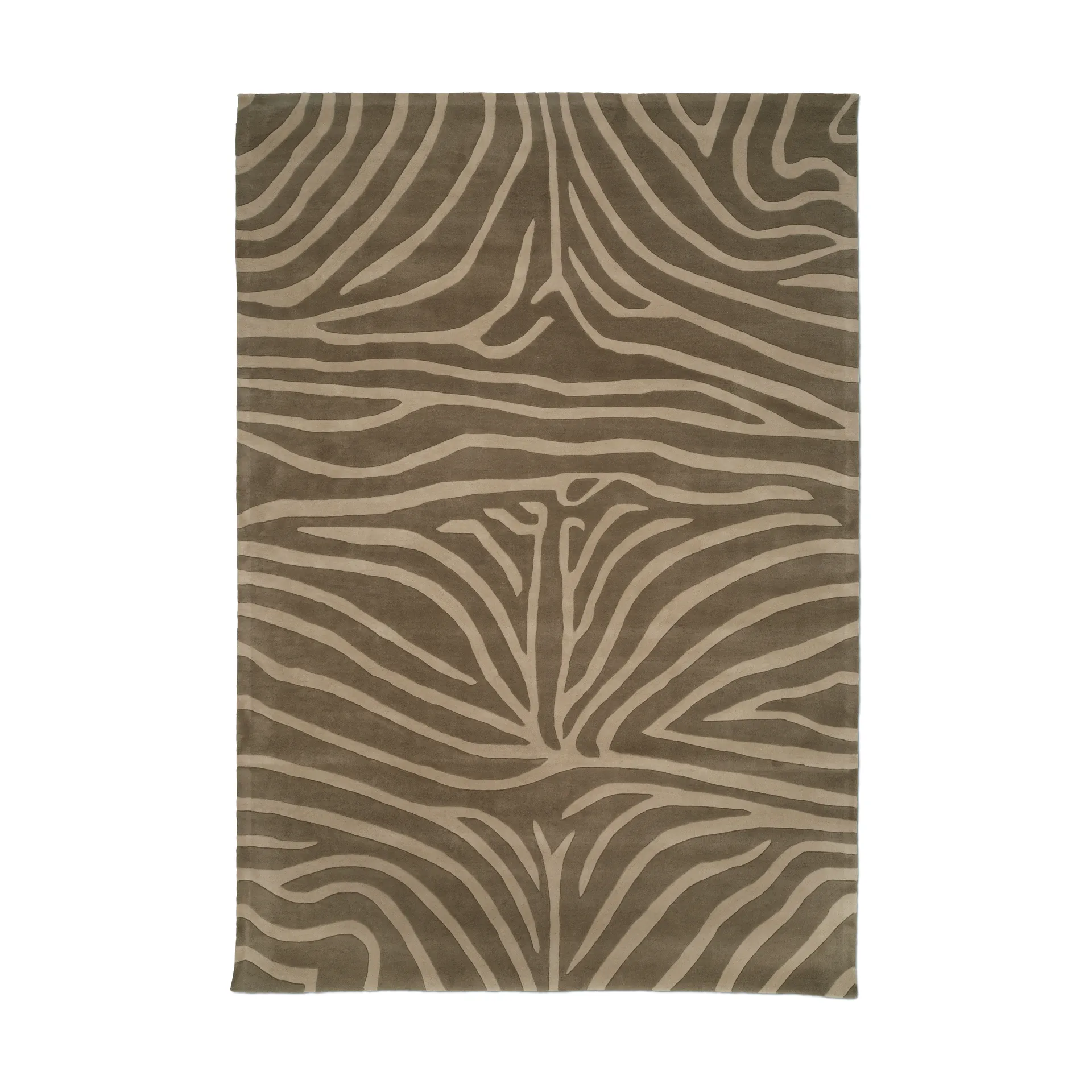 Zebra tæppe 250x350 cm, Brown, 250x350 cm Classic Collection