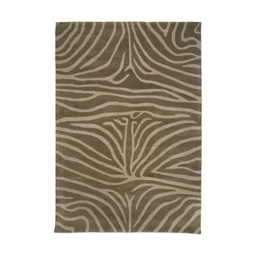 Zebra tæppe 250x350 cm - Brown, 250x350 cm - Classic Collection