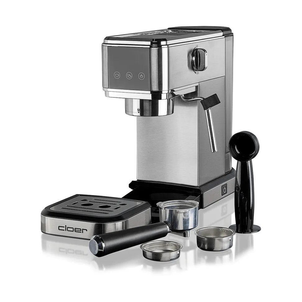Cloer espressomaskine, Silver Cloer