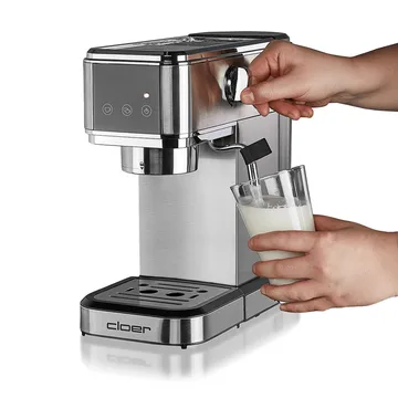 Cloer espressomaskine - Silver - Cloer