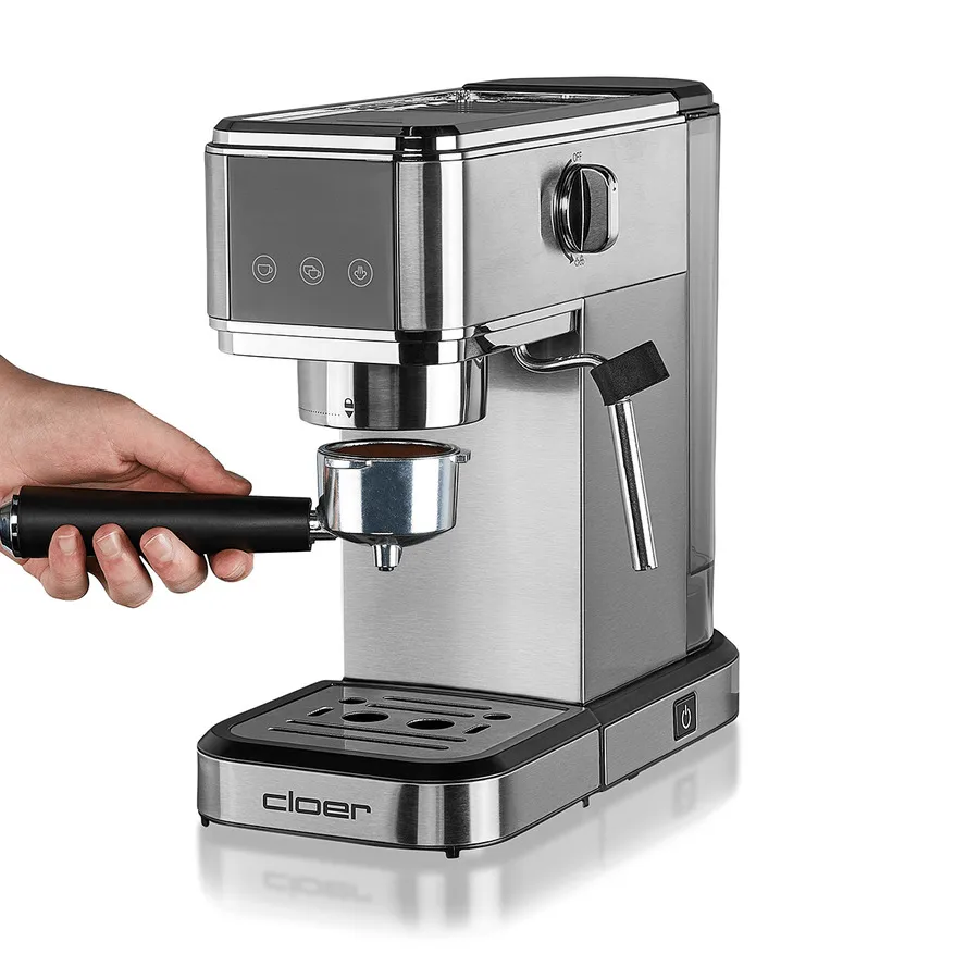 Cloer espressomaskine, Silver Cloer