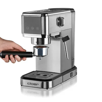 Cloer espressomaskine - Silver - Cloer