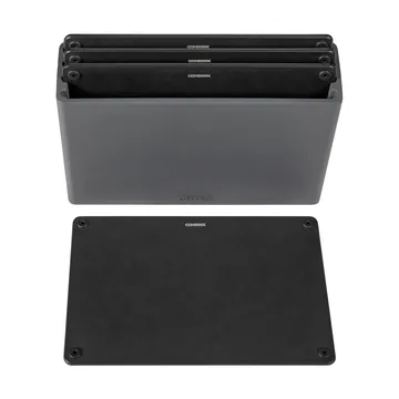 Combekk skærebræt 4-pak - Black-black - Combekk