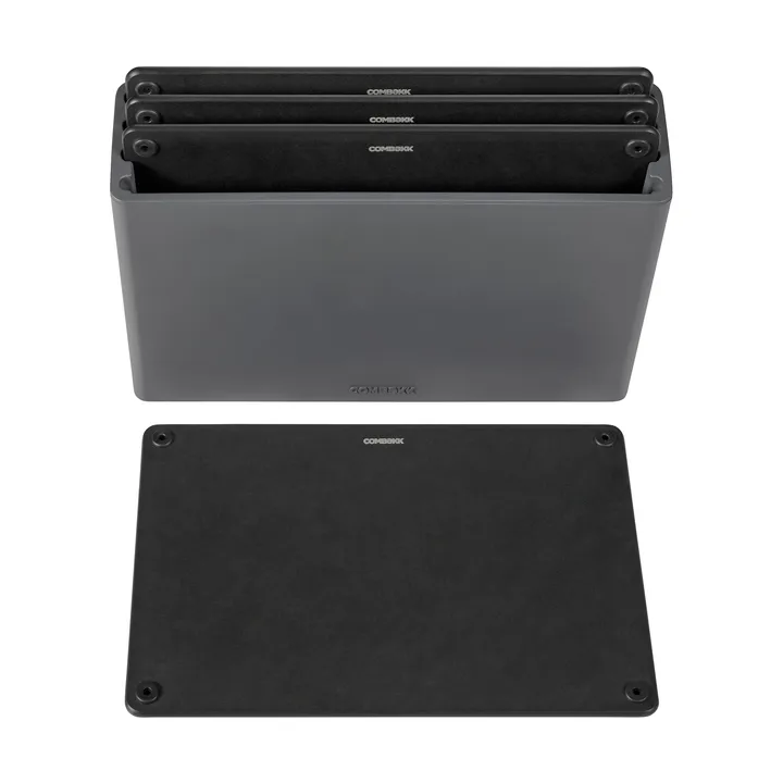Combekk skærebræt 4-pak - Black-black - Combekk