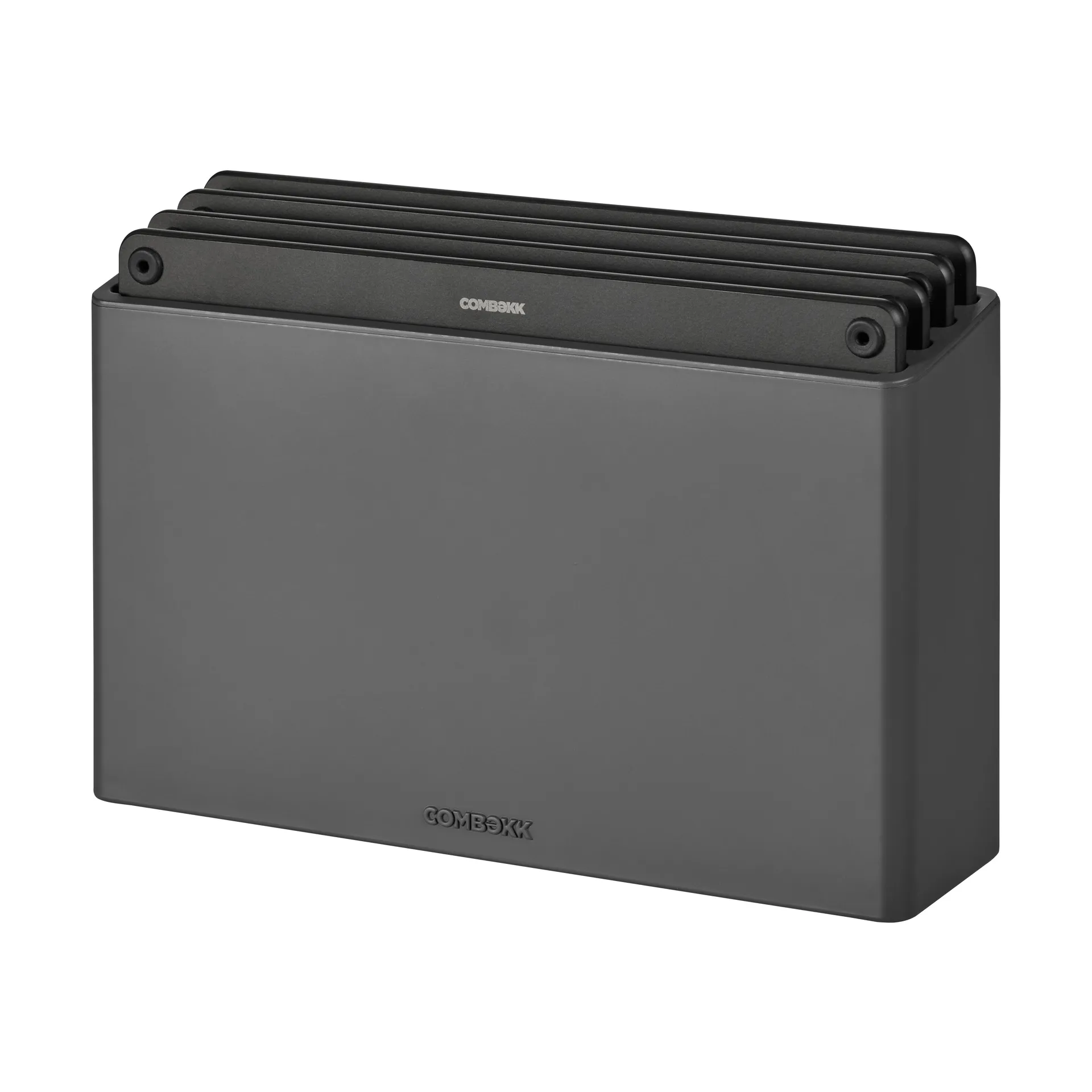 Combekk skærebræt 4-pak, Black-black Combekk