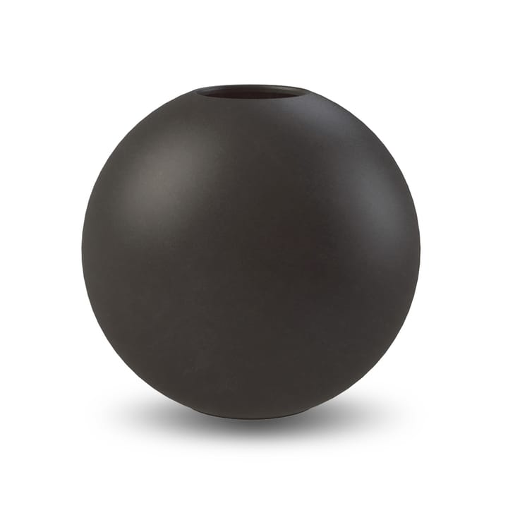 Ball vase black, 20 cm Cooee Design