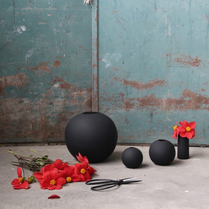 Ball vase black, 8 cm Cooee Design