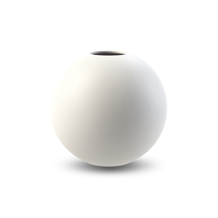 Ball vase white - 10 cm - Cooee Design