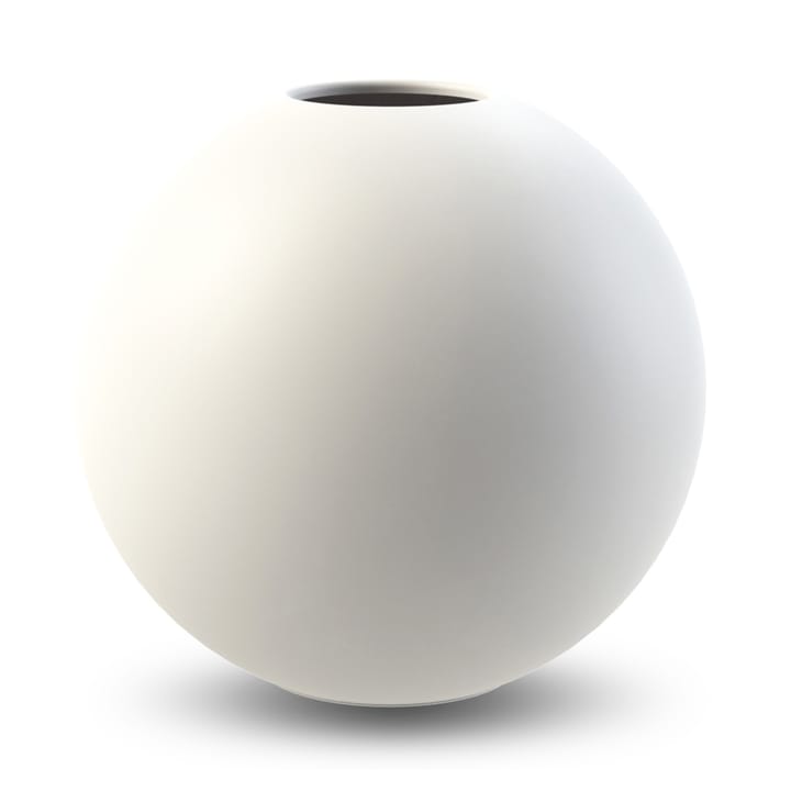 Ball vase white - 30 cm - Cooee Design