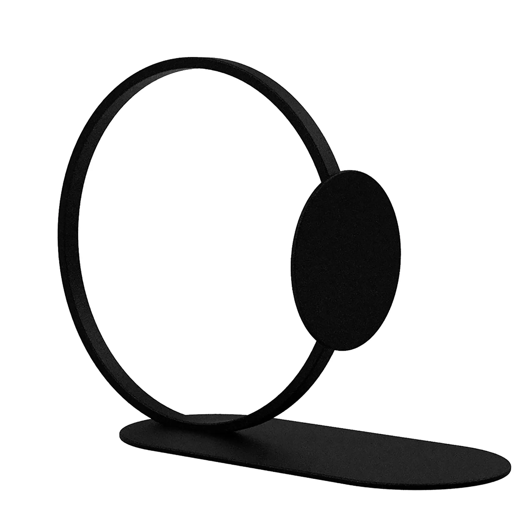 Book Ring bogstøtte 15 cm, Sort Cooee Design