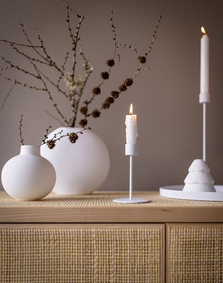 Cooee lysestage 13 cm, White Cooee Design