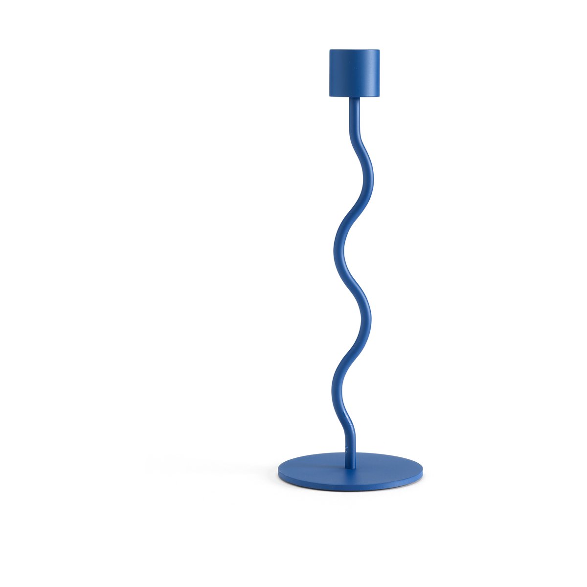 Cooee Design Curved lysestage 23 cm Cobalt Blue