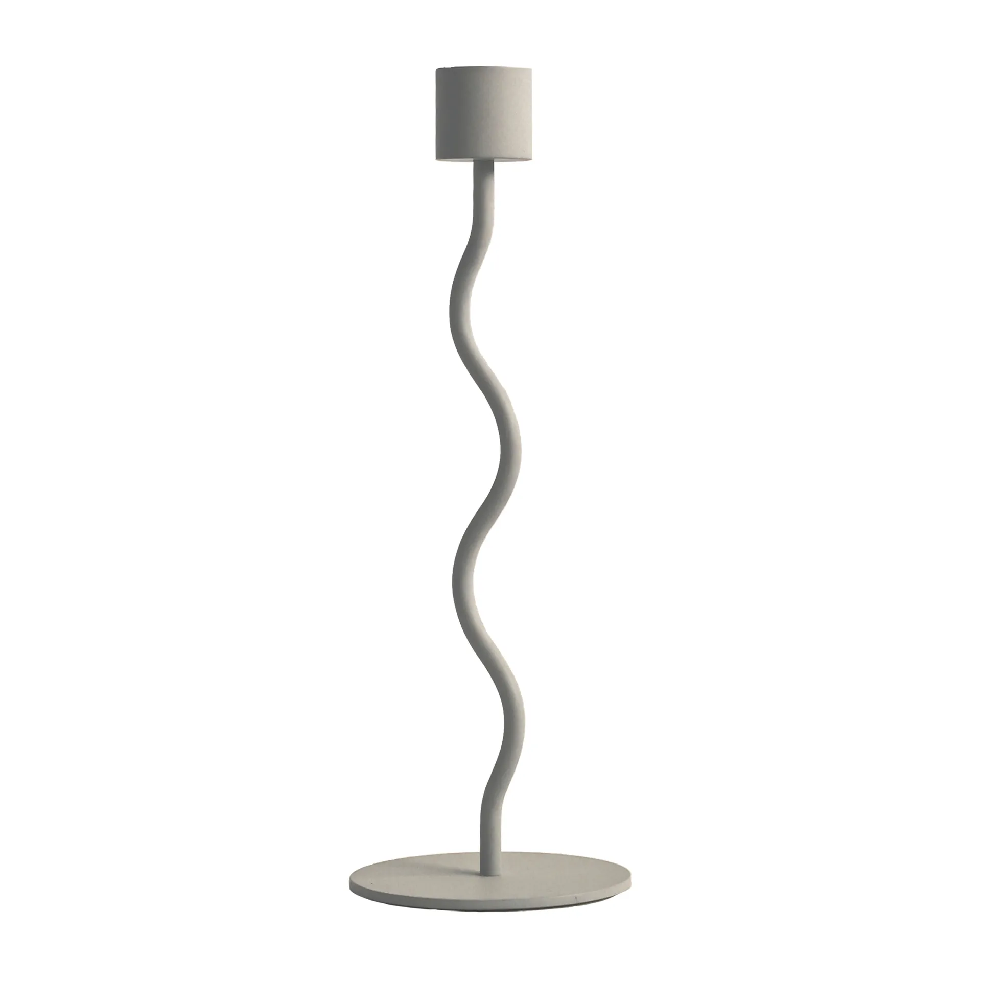 Curved lysestage 23 cm, Sand Cooee Design