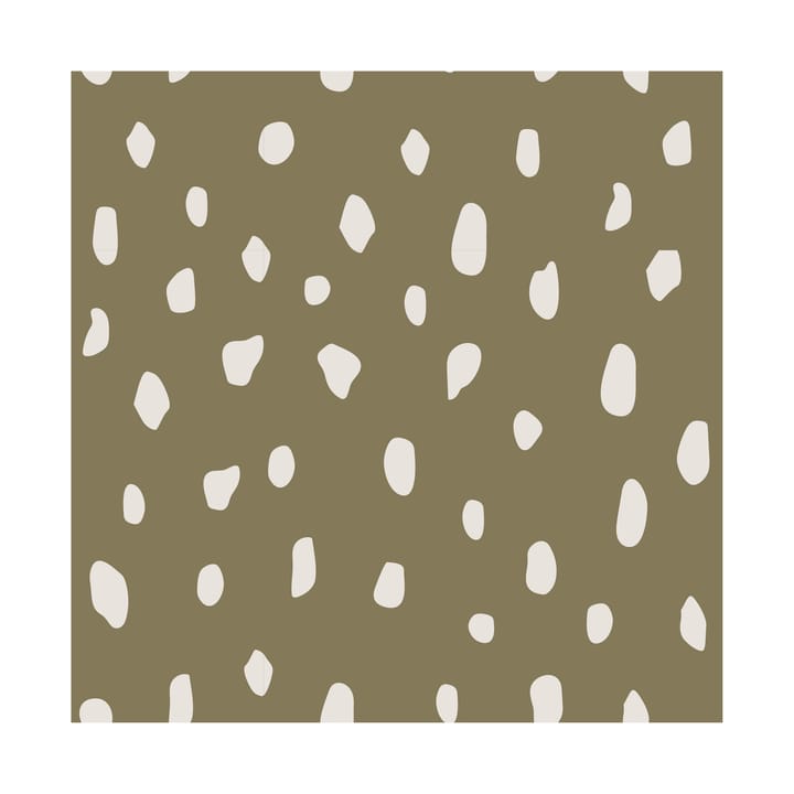 Dots servietter 33x33 cm 20-pak, Olive
 Cooee Design