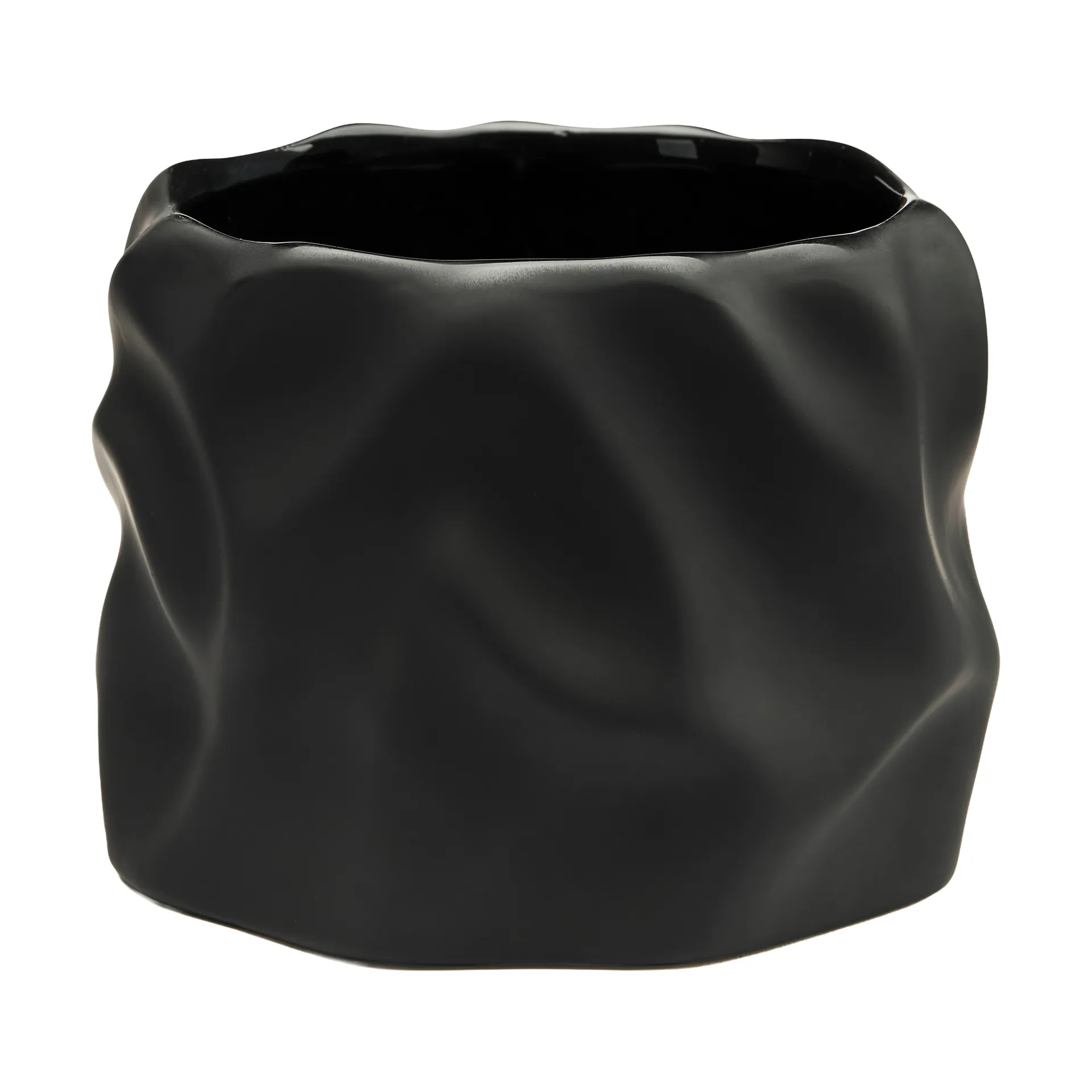 Drift desert urtepotte, Black, lille Ø15 cm Cooee Design