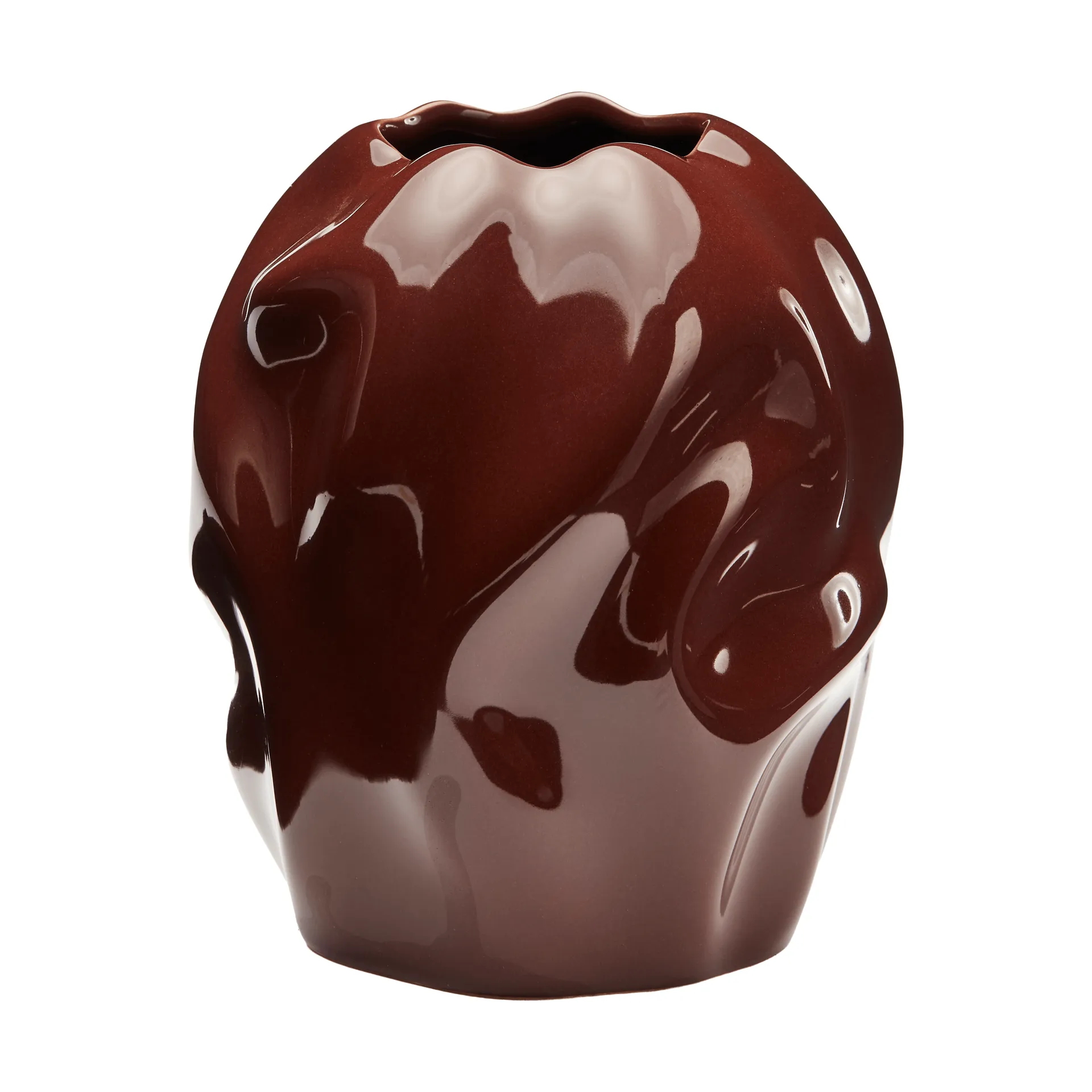 Cooee Design Drift desert vase 16 cm Maroon