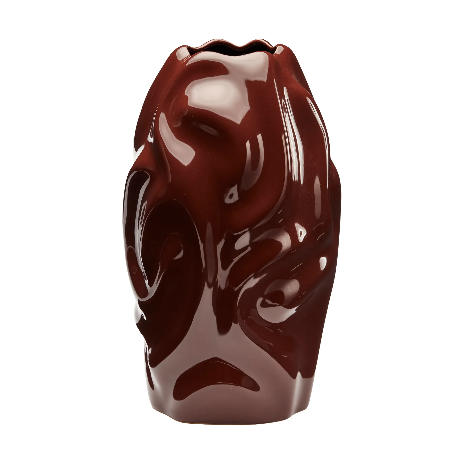 Cooee Design Drift desert vase 28 cm Maroon
