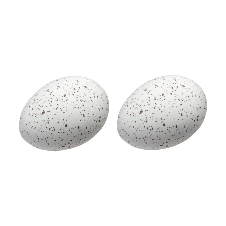 Easter Deco æg 2-pak - White - Cooee Design