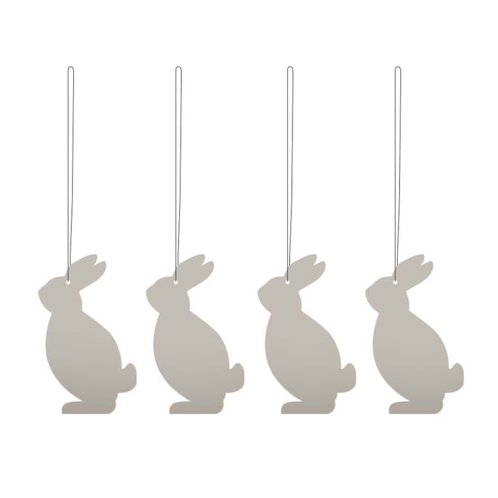 Easter Deco hare påskeophæng 4-pak, Sand Cooee Design