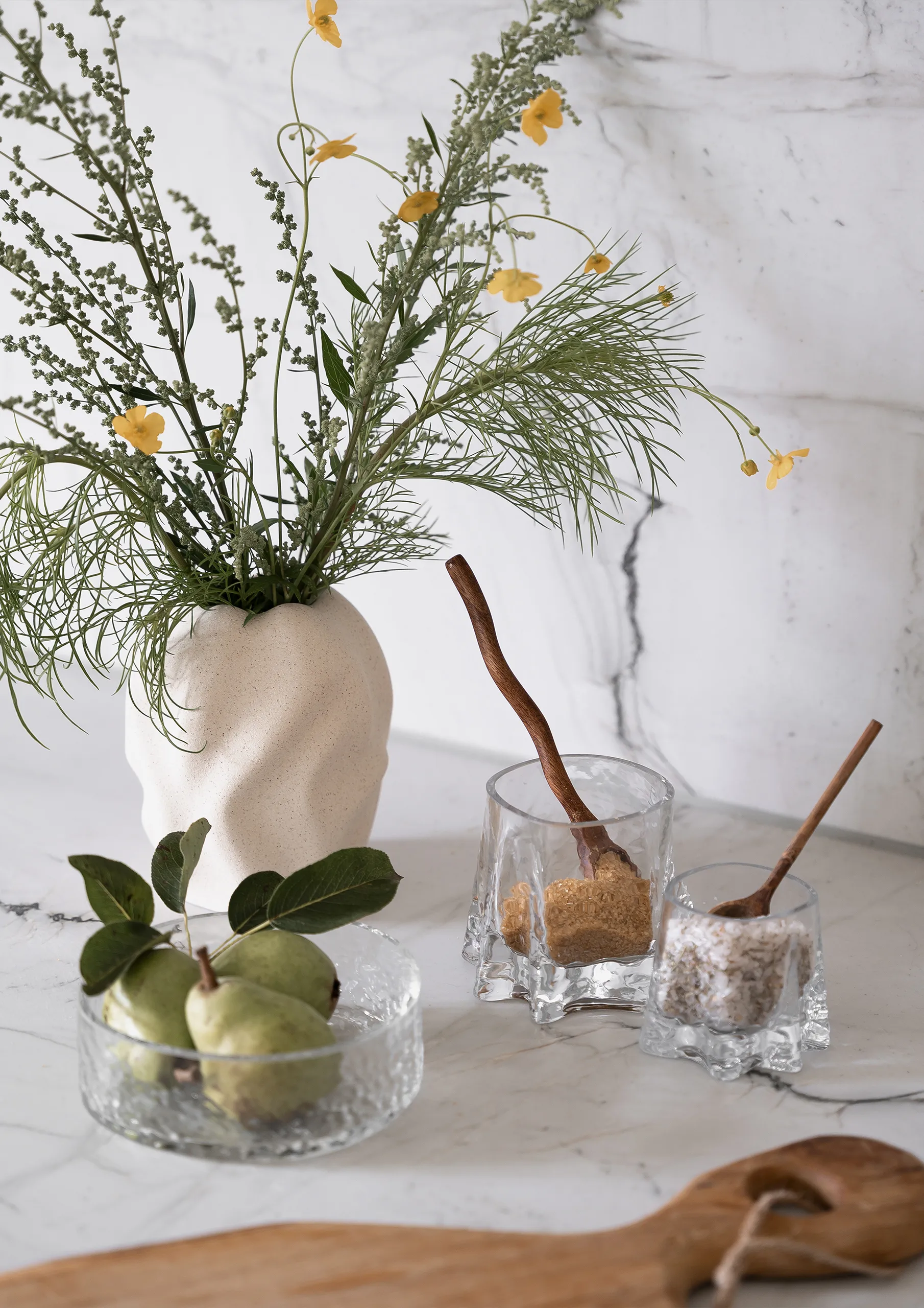 Gry fyrfadsstage Ø11 cm, Clear Cooee Design