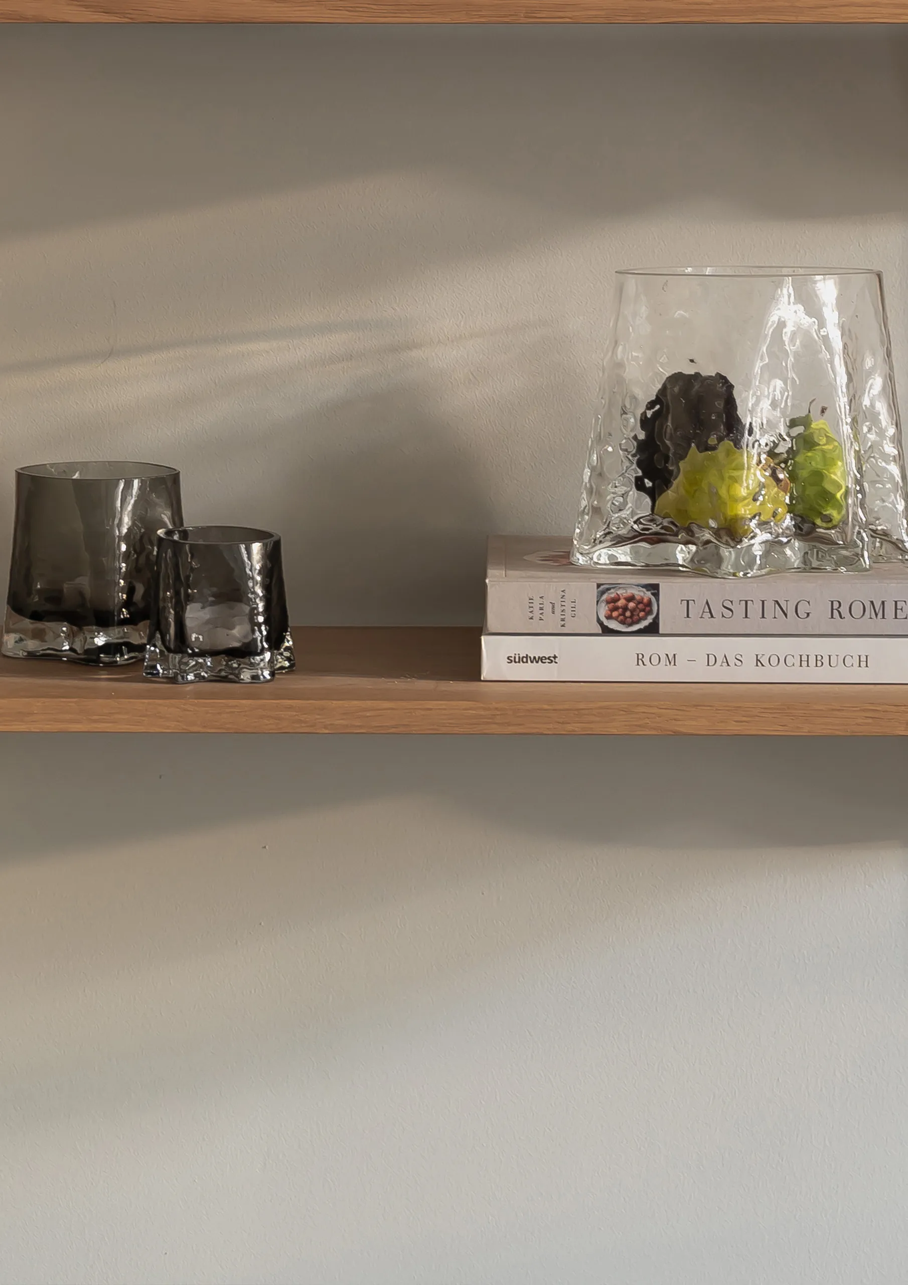 Gry fyrfadsstage Ø11 cm, Smoke Cooee Design