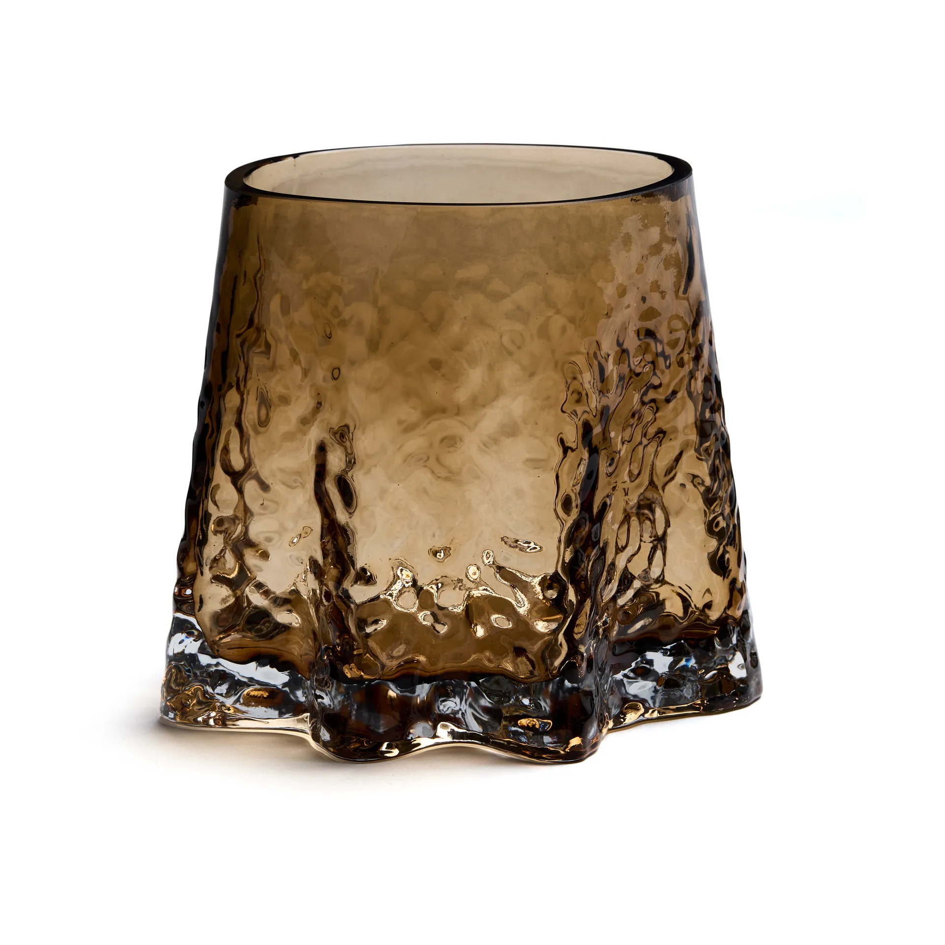 Gry fyrfadsstage Ø17 cm, Cognac Cooee Design