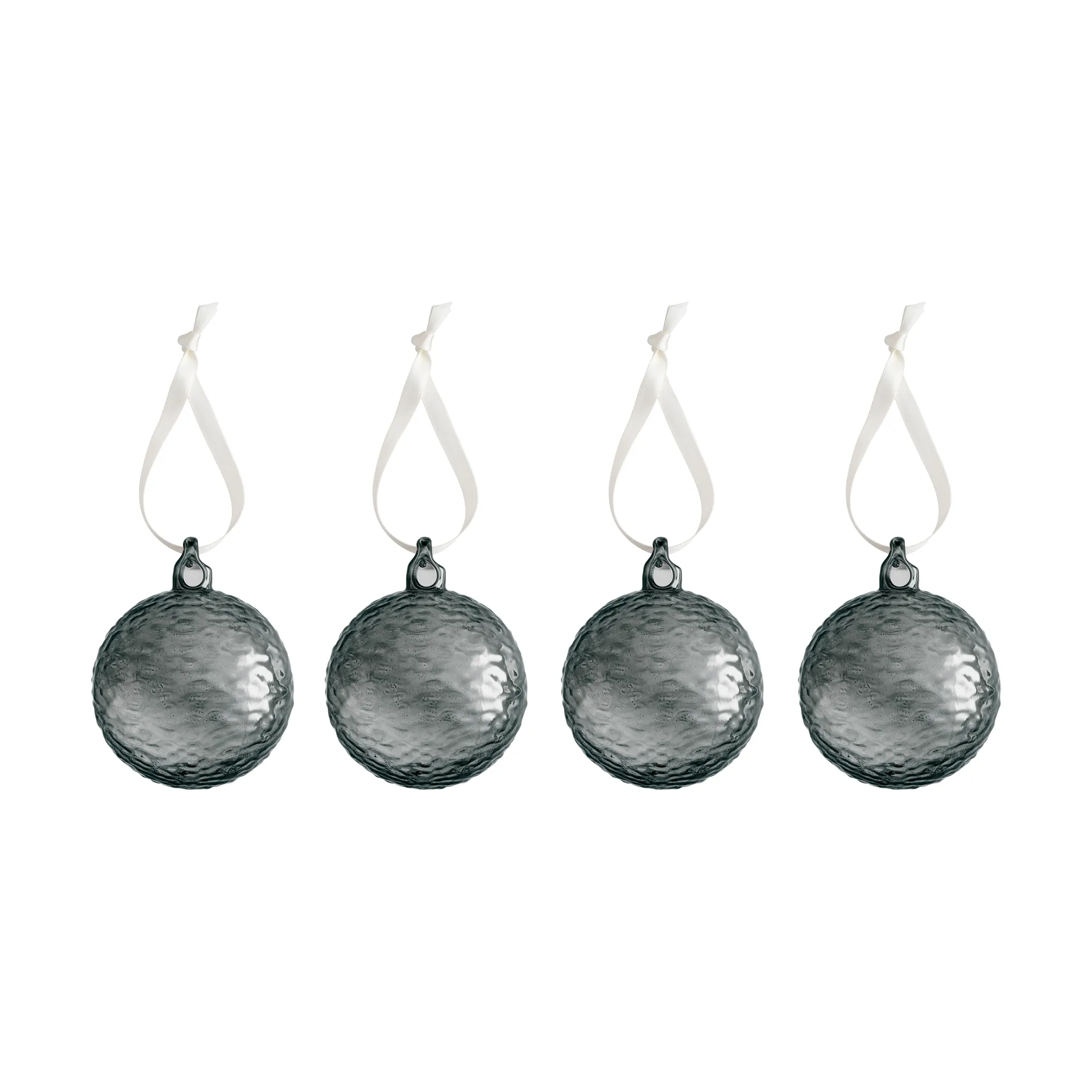 Gry Marble julekugle Ø8 cm, SMoke Cooee Design