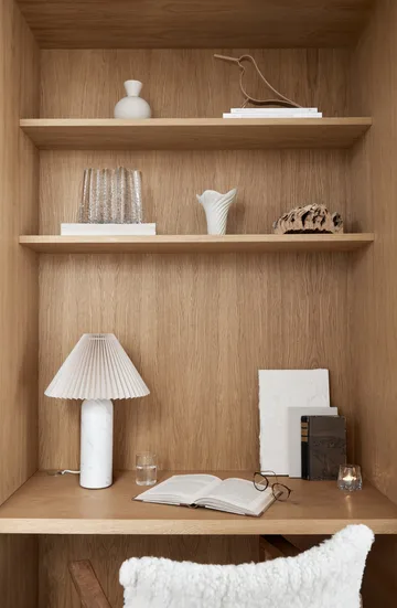 Gry wide vase 19 cm - Clear - Cooee Design